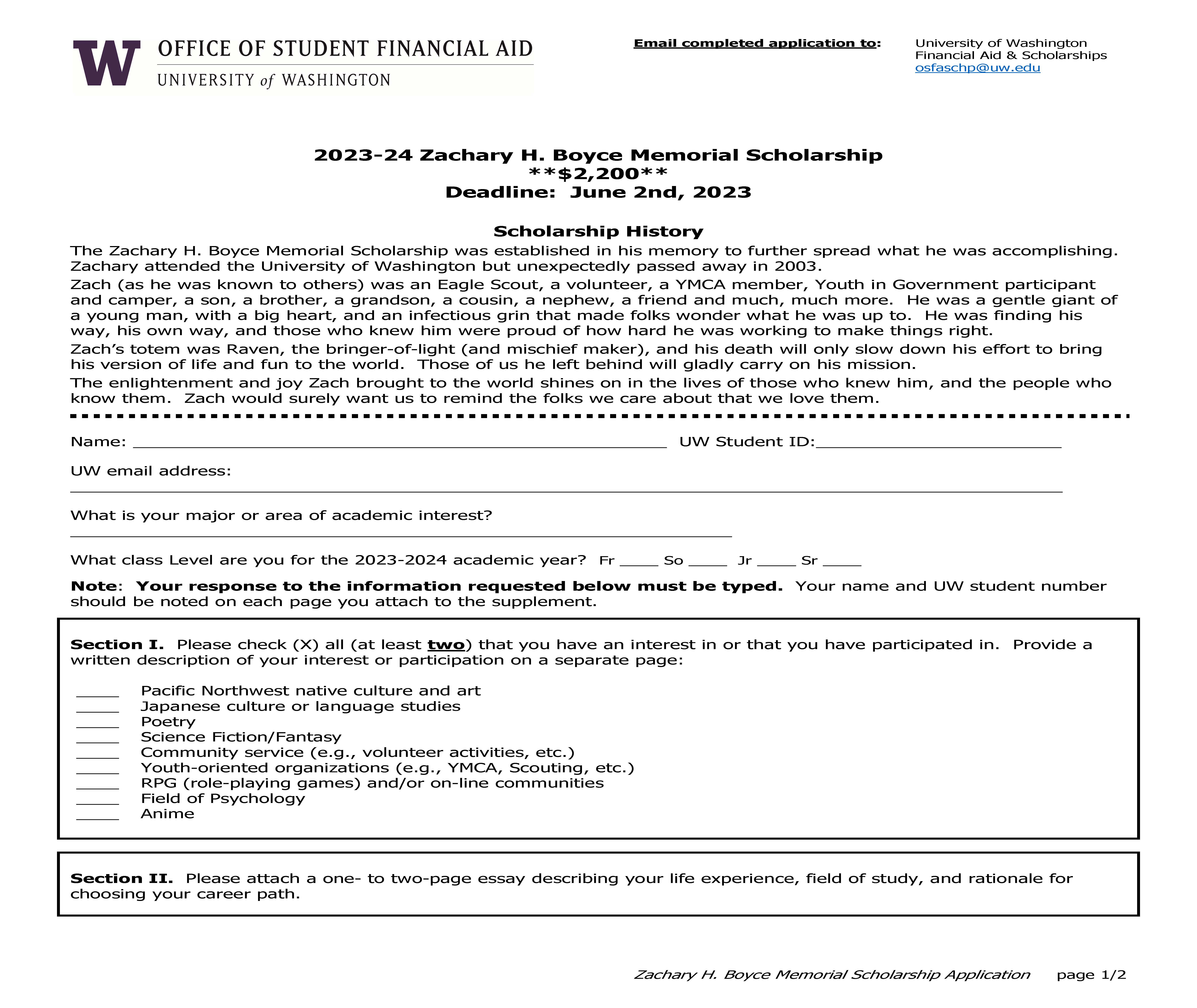 2023-24 Boyce Scholarship Application_Page_1