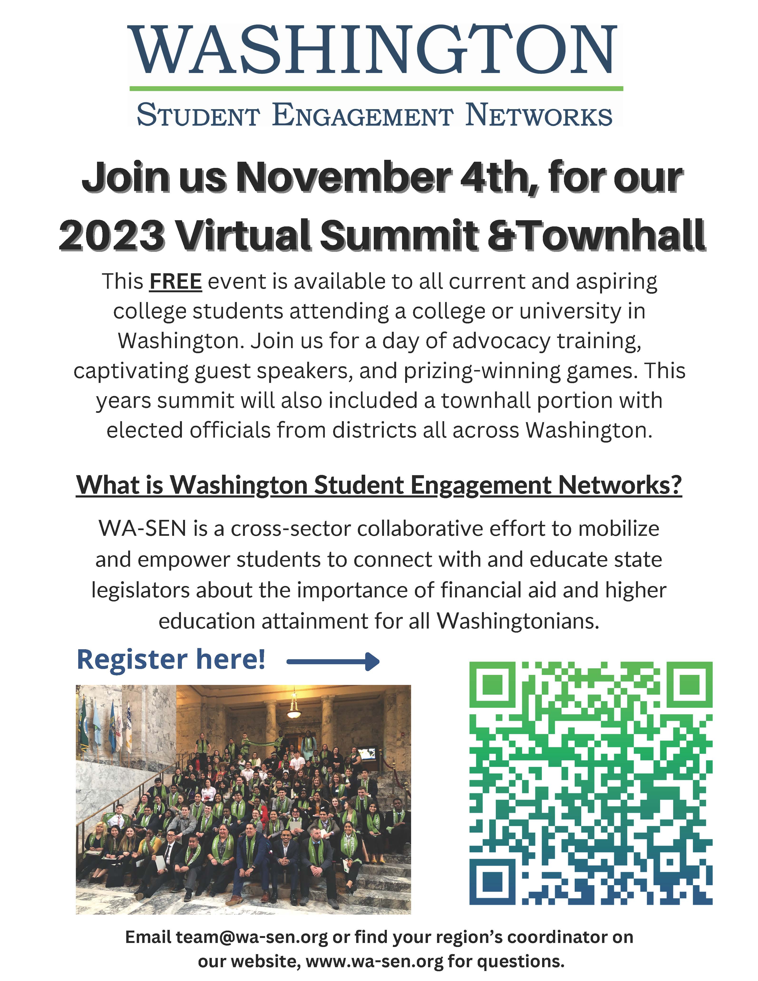 Washington Student Engagement Networks