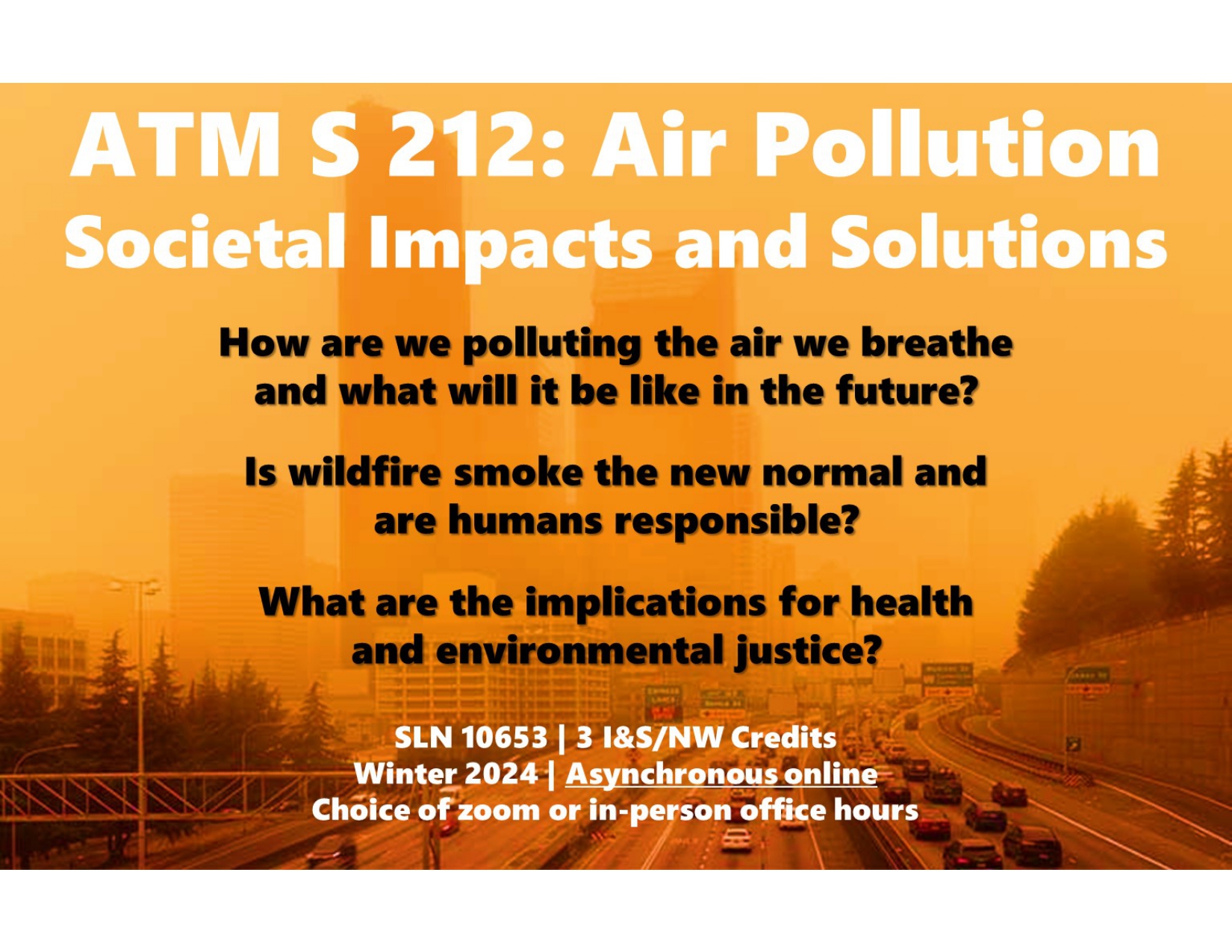 [Advisers] ATM S 212 Air Pollution course offered in Winter 2024 Quarter