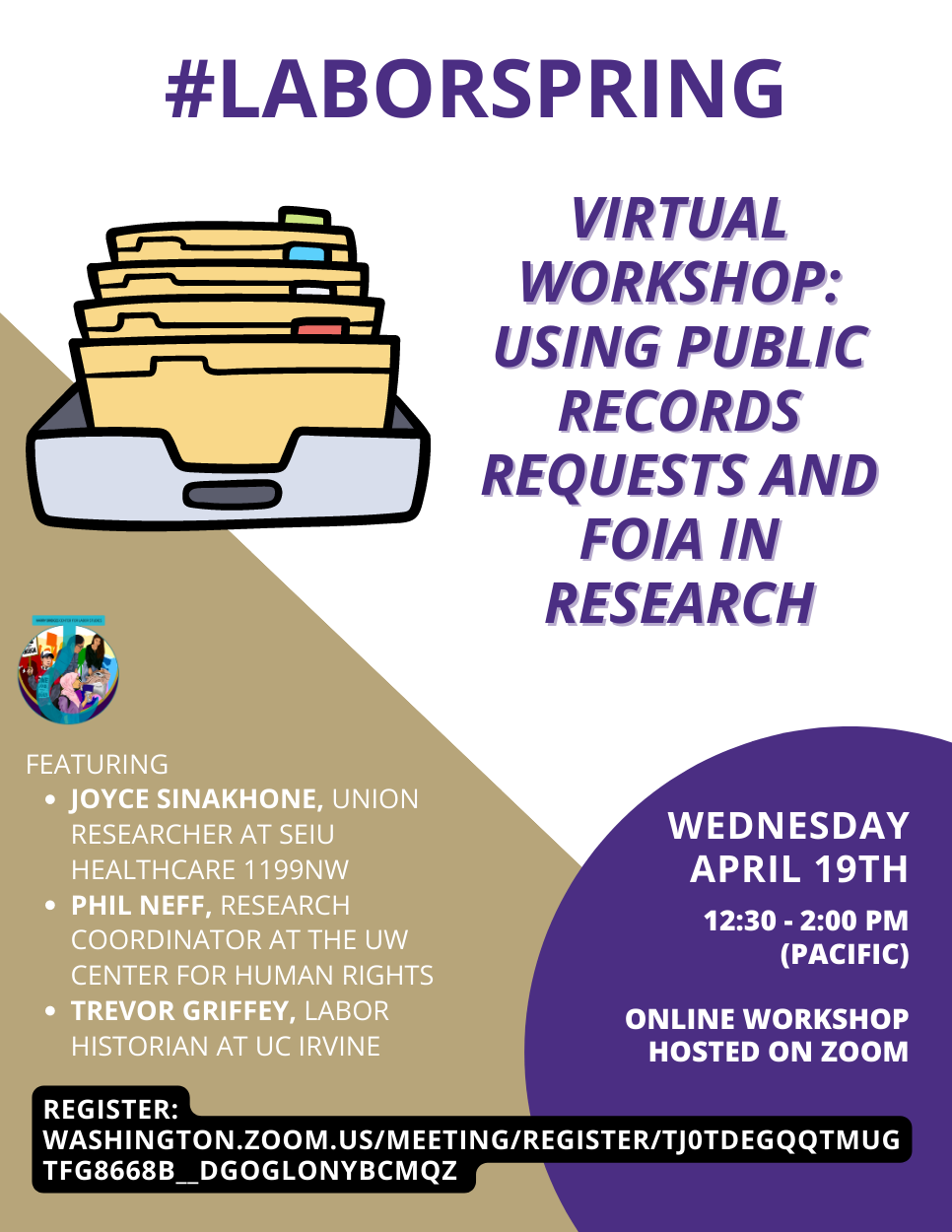 Using Public Records Requests and FOIA in research webinar 4/19 Department of Political