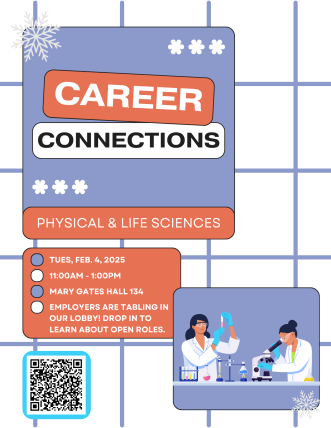 2025 Physical & Life Sciences Career Connections