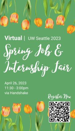 2023 Virtual Spring Job & Internship Fair