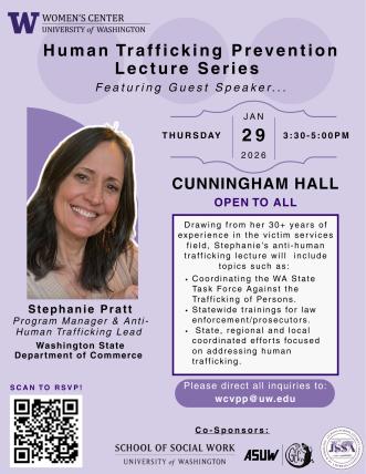 Women's Center Lecture Flyer