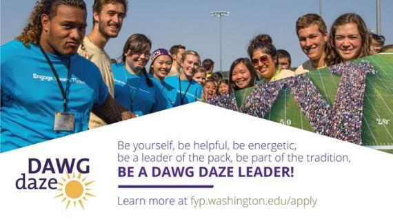 Be a Dawg Daze Leader
