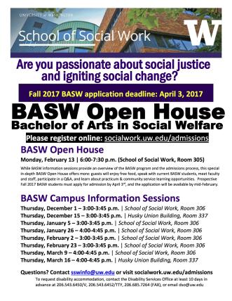 BASW Open House