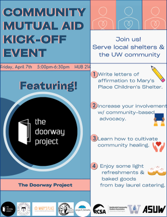 Community Mutual Aid Event Updated Printed Poster 