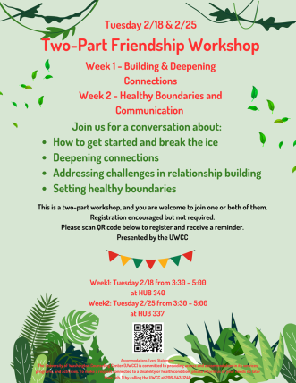 friendship workshop