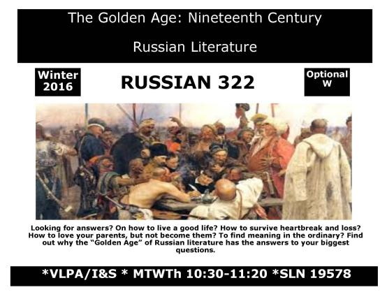 The Golden Age: 19th Century Russian Literature 
