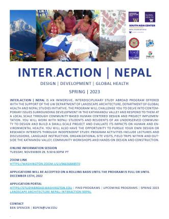 nepal flyer