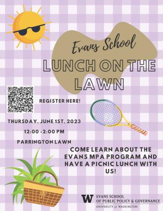 Lunch on the Lawn Flyer Bright
