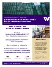 Jurispath: Law Dawg Pathway Flyer