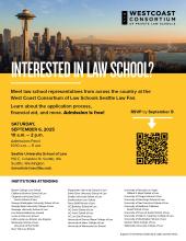 West Coast Consortium of Law Schools Seattle Law Fair