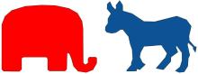 Elephant and Donkey