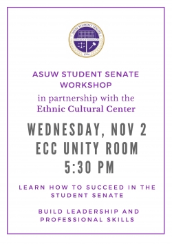 ASUW Student Senate Workshop - November 2