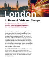 English Dept London flyer