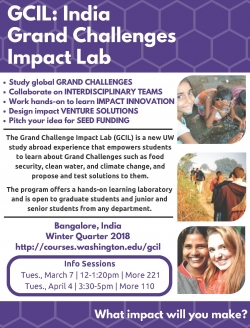 GCIL - India Grand Challenges Impact Lab Info Sessions