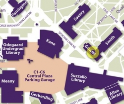 Gowen Hall on map