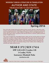 NEAR E 372 Modern Turkish Literature in Translation