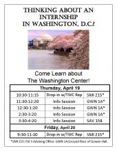 TWC Info Sessions Flyer
