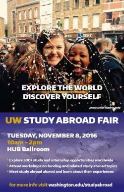 UW Study Abroad Fair 2016