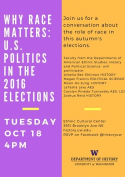 Why Race Matters Event Flyer