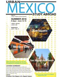Urban Study Abroad -- Mexico
