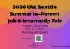 2026 Summer Job & Internship Fair