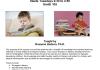 EDCI 460A Early Literacy Instruction Flyer