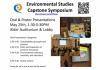 Environmental Studies Capstone Symposium Flyer 