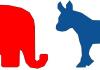 Elephant and Donkey