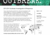 EPI 201: Outbreak - Investigation & Response Flyer