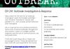 EPI 201: Outbreak - Investigation & Response Flyer