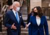 Joe Biden and Kamala Harris Joe Biden and Kamala Harris talking