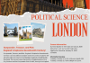 Political Science London Study Abroad Flyer