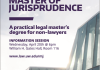 Master of Jurisprudence Flyer