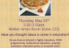 Pizza with Professionals - Flyer 