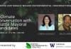 Event Flyer for A Climate Conversation with Seattle Mayoral Candidates