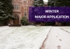 Smith & Gowen Hall during winter