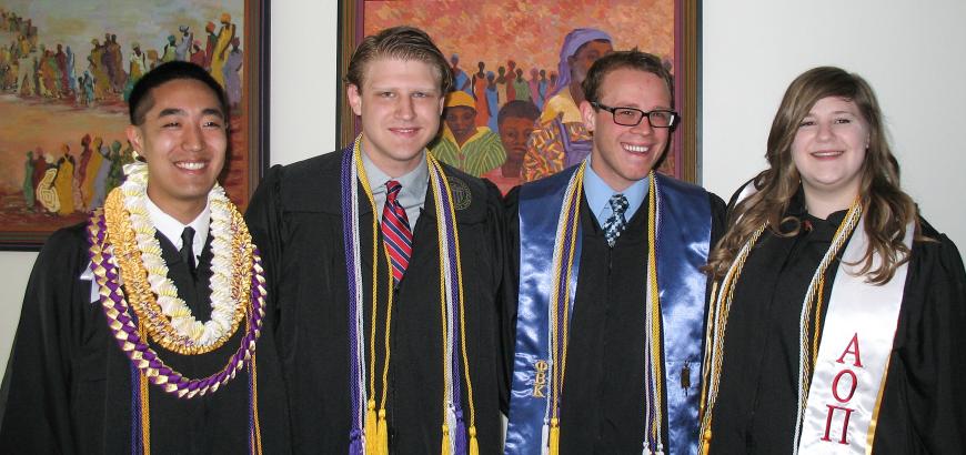Undergraduate Award Winners &amp; Speaker