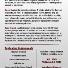 Bush School DC Flyer, Page 2