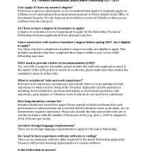 IA Junior Fellows FAQ 2026 Page 1