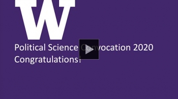  YouTube link to Congratulations to the Political Science Class of 2020!